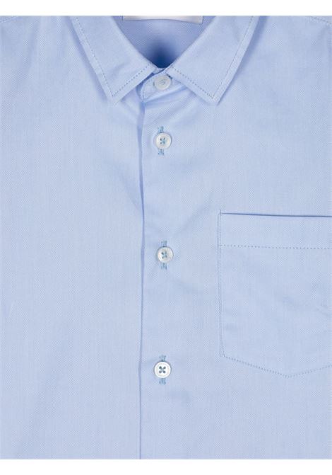 Camicia con logo PAOLO PECORA KIDS | PP3816AZZURRO